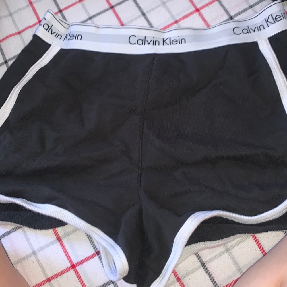 Calvin Klein booty shorts